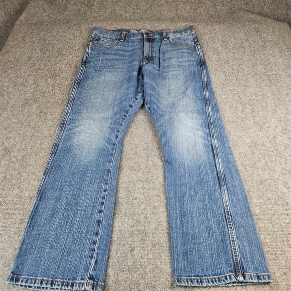 Wrangler Other - Wrangler Retro Relaxed Bootcut Jeans‎ Mens 36x29 Blue Denim 88WRT20MH
